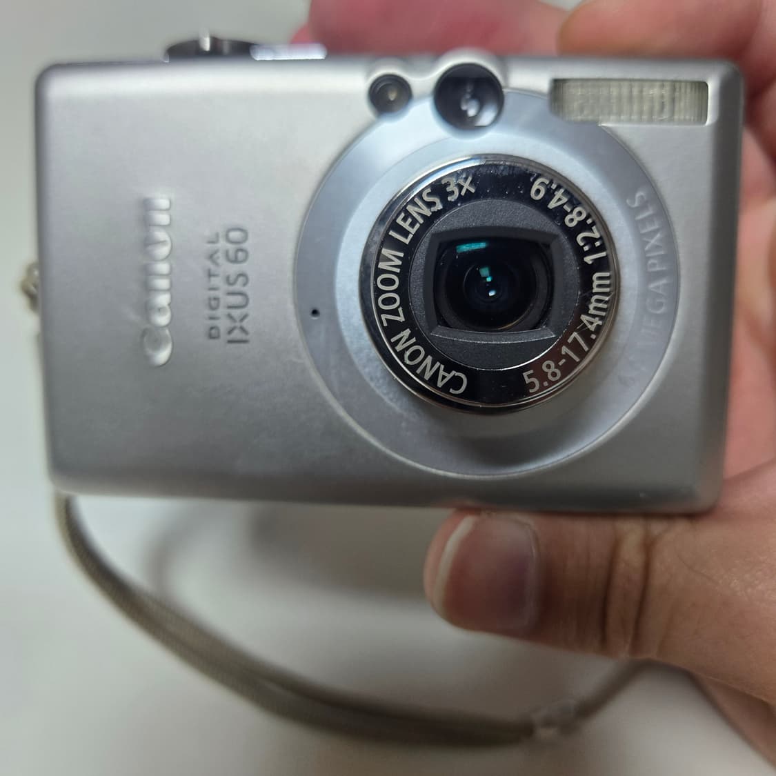 캐논 디지털 익서스 60 은색 카메라 상품이미지2