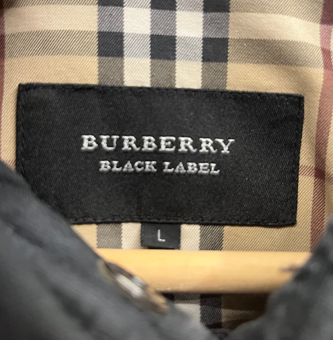 버버리 블랙 라벨 블랙 셔츠 자켓 상품이미지6