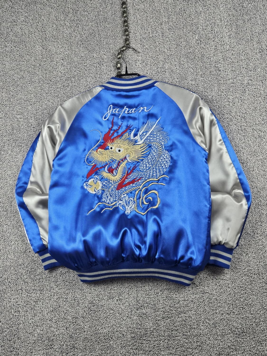 사이드 트랙 드래곤 자수 빈티지 스카잔 ( 상세설명참조 )/ 10041 상품이미지1