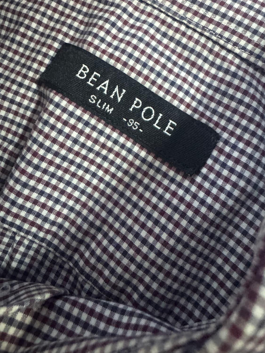 빈폴 Beanpole 슬림핏 체크 셔츠 S ~ M 상품이미지3