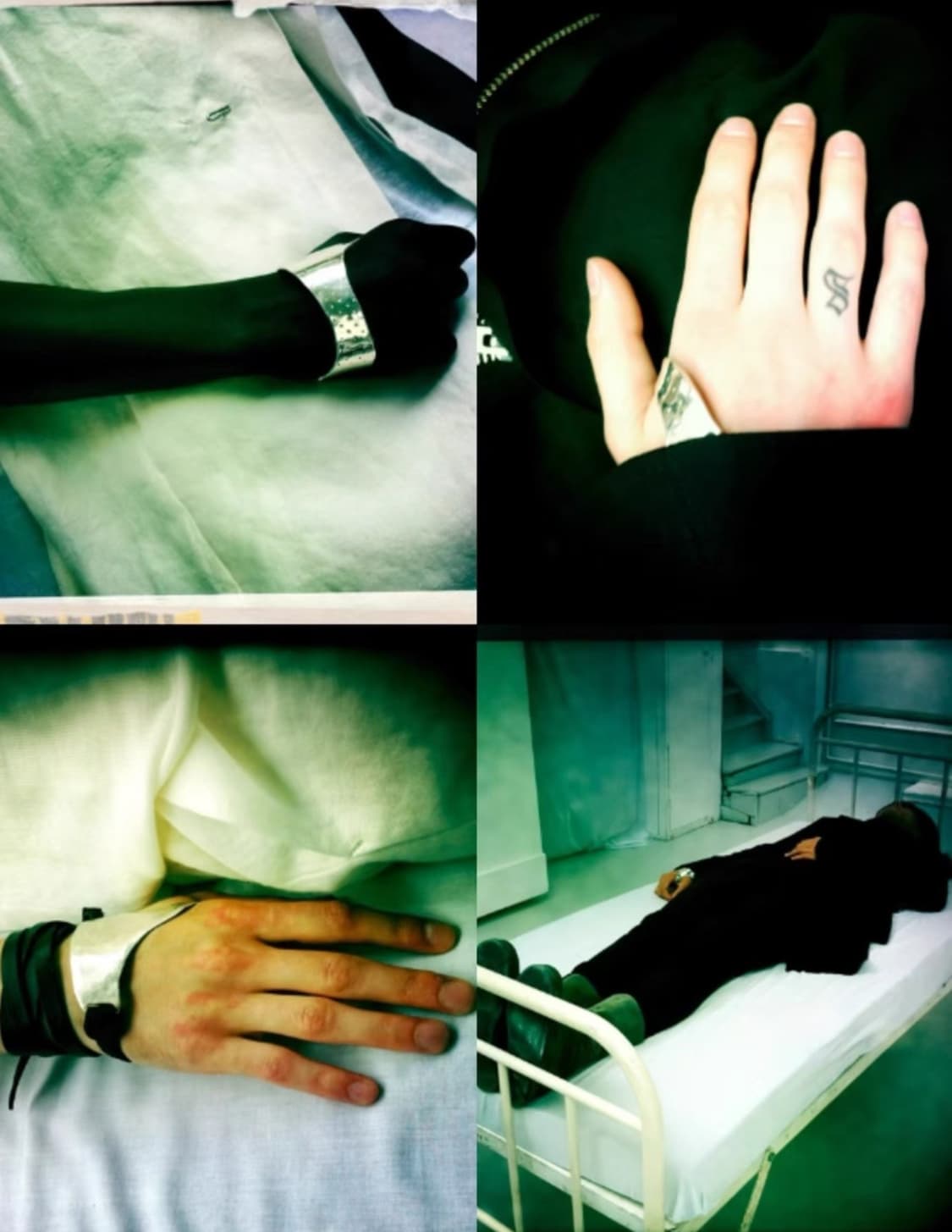 Yproject 창시자 요한 세르파티 2013 실버 925 가죽 팔찌 상품이미지5