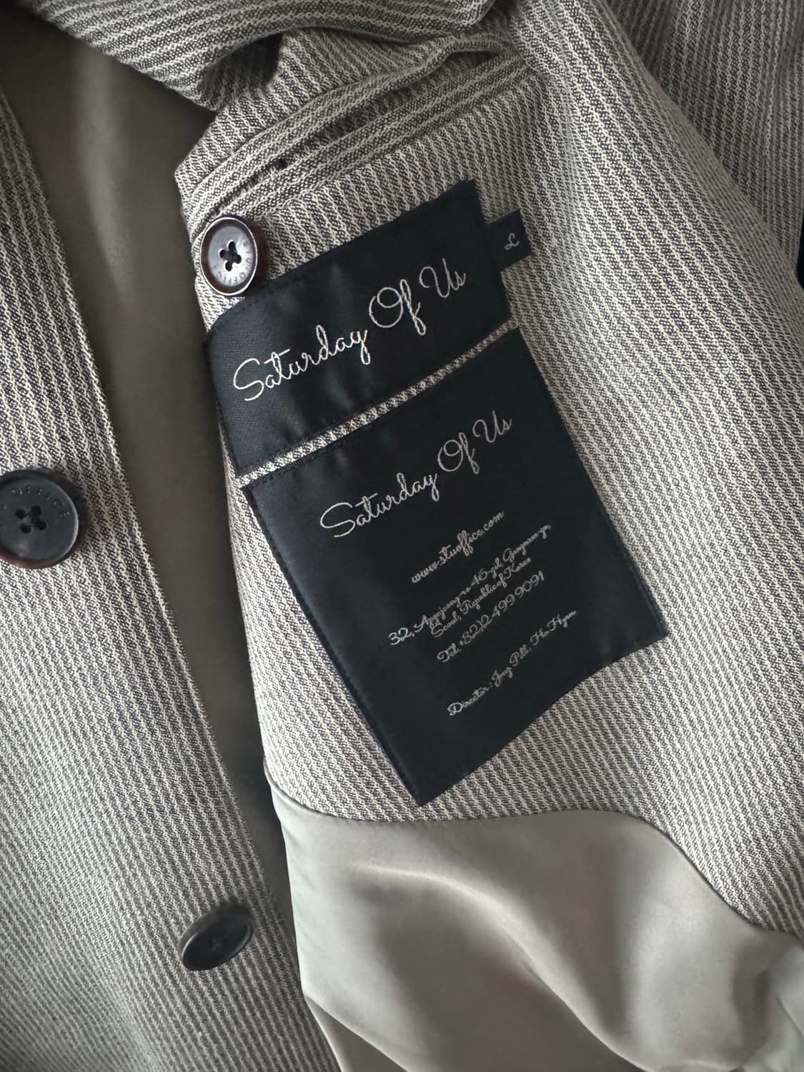 Stu 스트라이프 자켓 상품이미지3