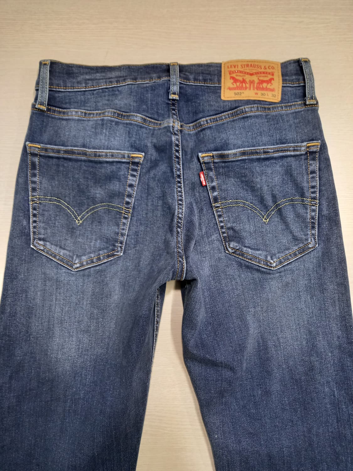 30 리바이스502 워싱 스판 슬림일자진 30-219 상품이미지4