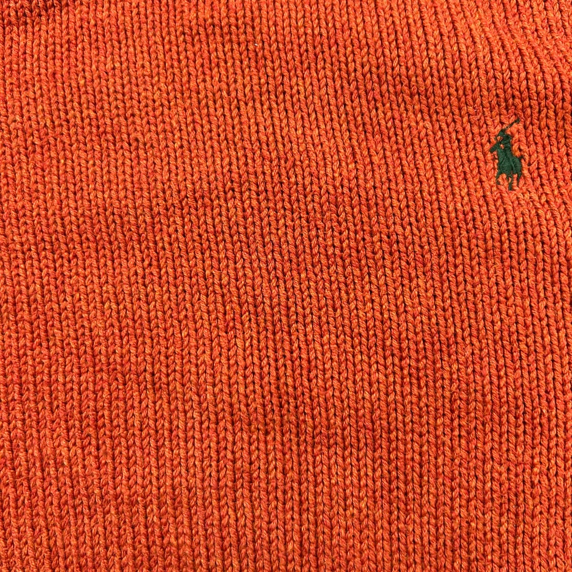 폴로 빈티지 코튼 오렌지 니트(S) 상품이미지7