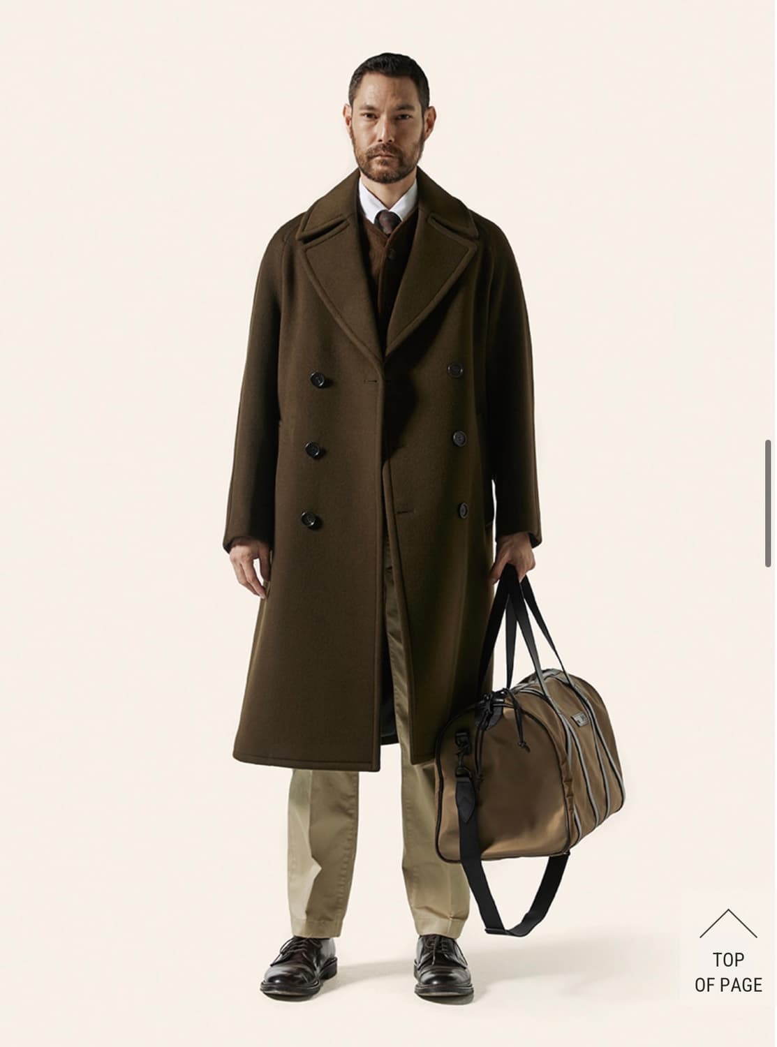 바스통 178 캐시미어 더블 코트 L(105-110) 상품이미지3