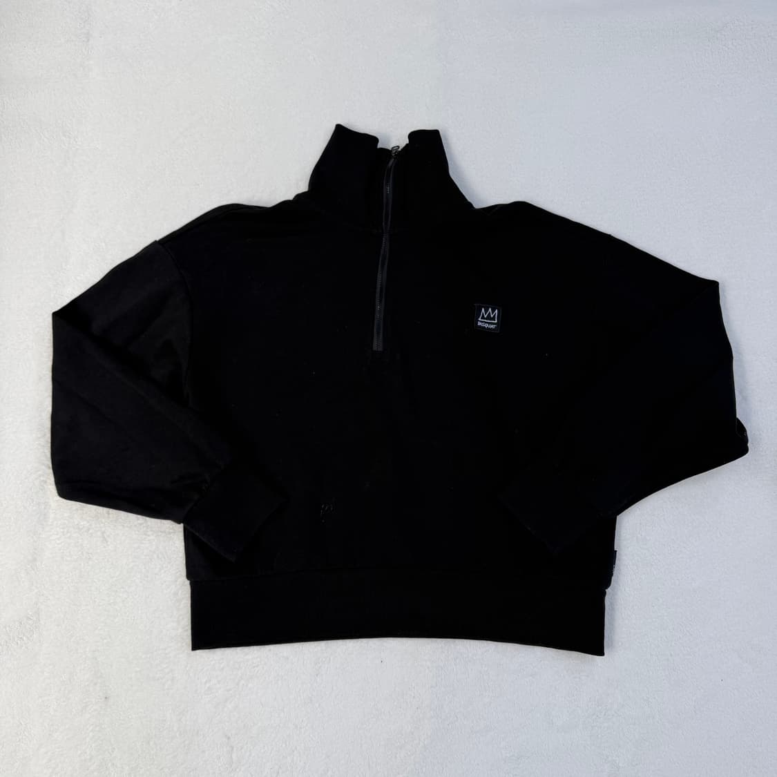 90 장미쉘바스키아 반집업 맨투맨 0303T 상품이미지1