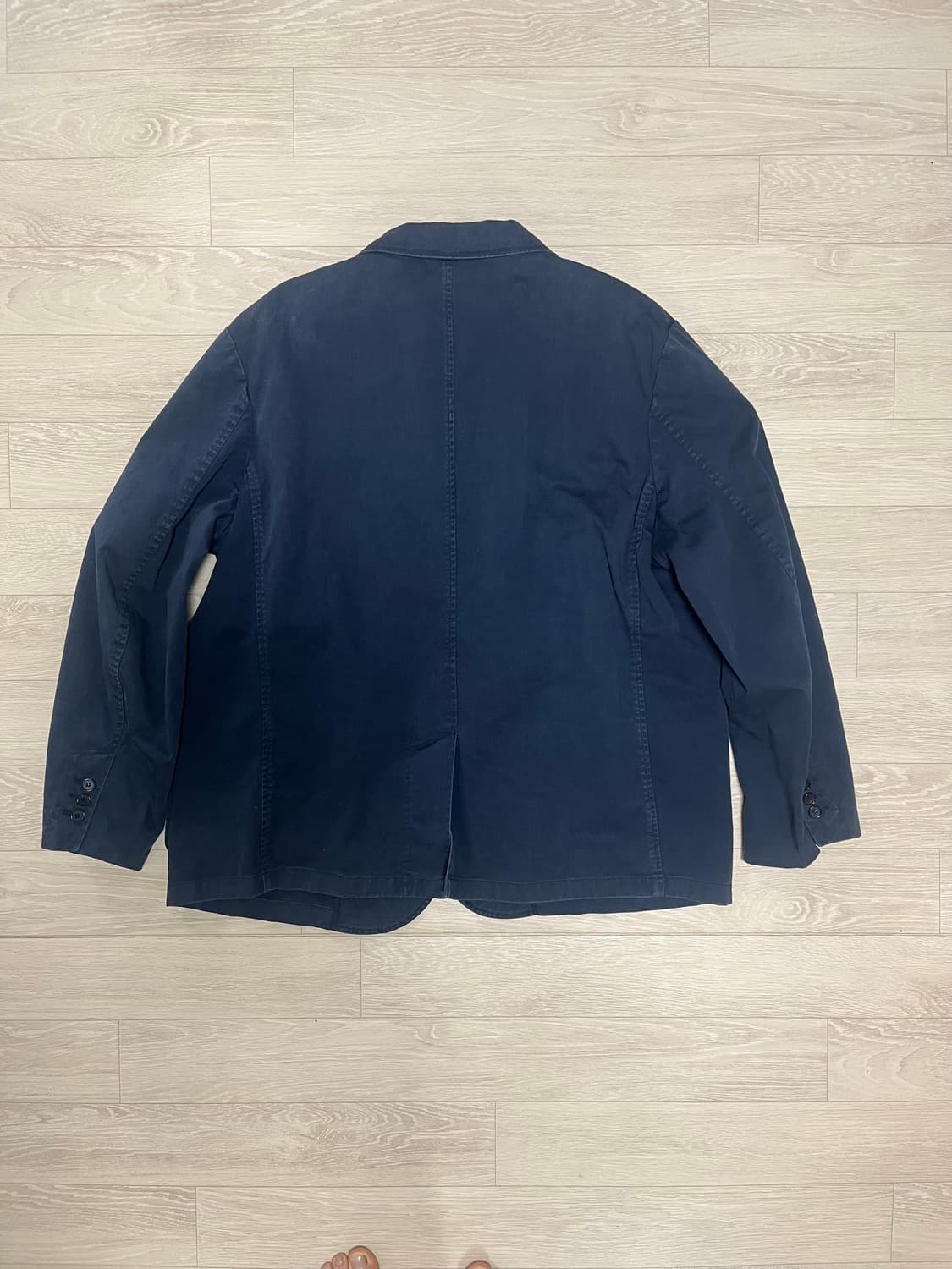 아트이츠액츠 워시드 블레이저 다크네이비 상품이미지2