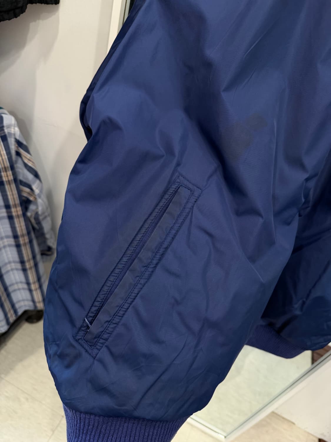 90s Adidas 아디다스 올드스쿨 스펠아웃 리버서블 자켓 상품이미지9