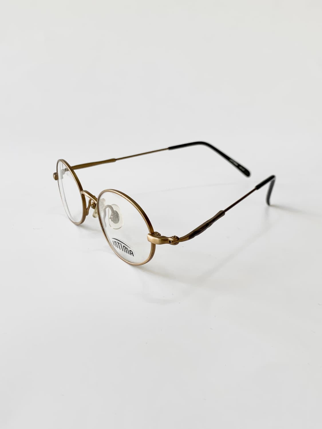 [픽키-089] 미니멀 클래식 골드 메탈 오벌 안경테 초경량 상품이미지6