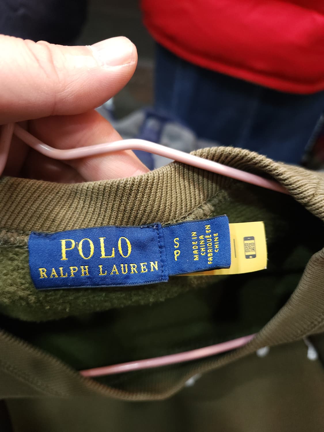 폴로 랄프로렌 트리플포니 자수 맨투맨
​
 상품이미지4