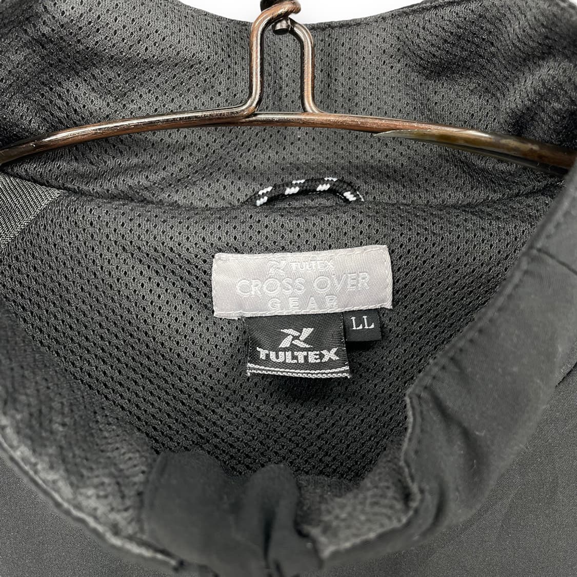 툴텍스 사이드 로고  하프집업 웜업 상품이미지6