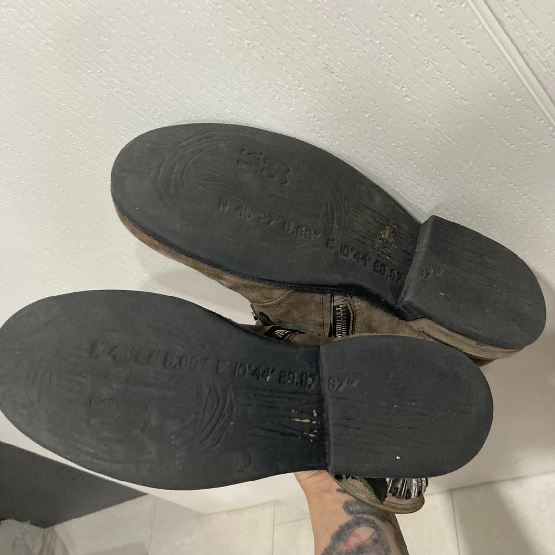 A.S.98 메탈 스트랩 웨스턴 부츠 상품이미지7