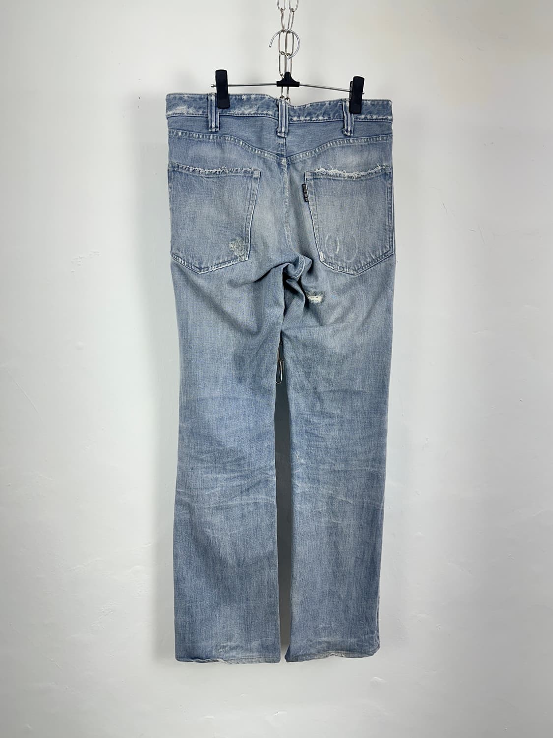 Denim Panel Distressed Pants 상품이미지10