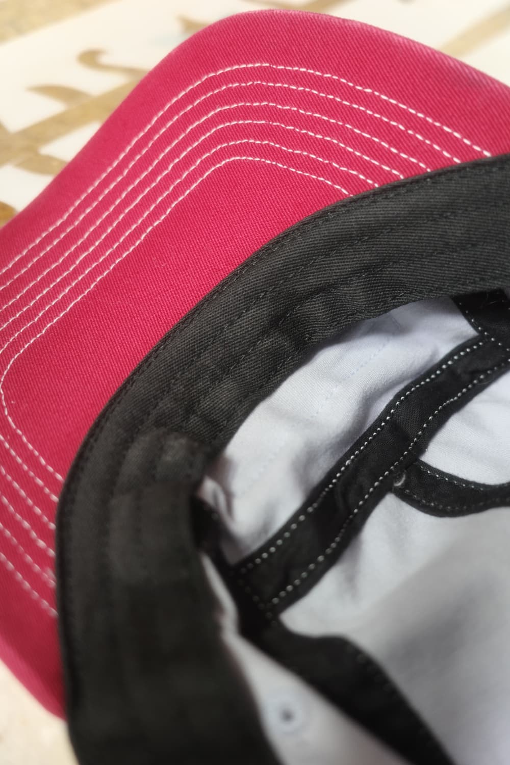 Supreme 2-Tone Twill Camp Cap Light Blue 상품이미지4