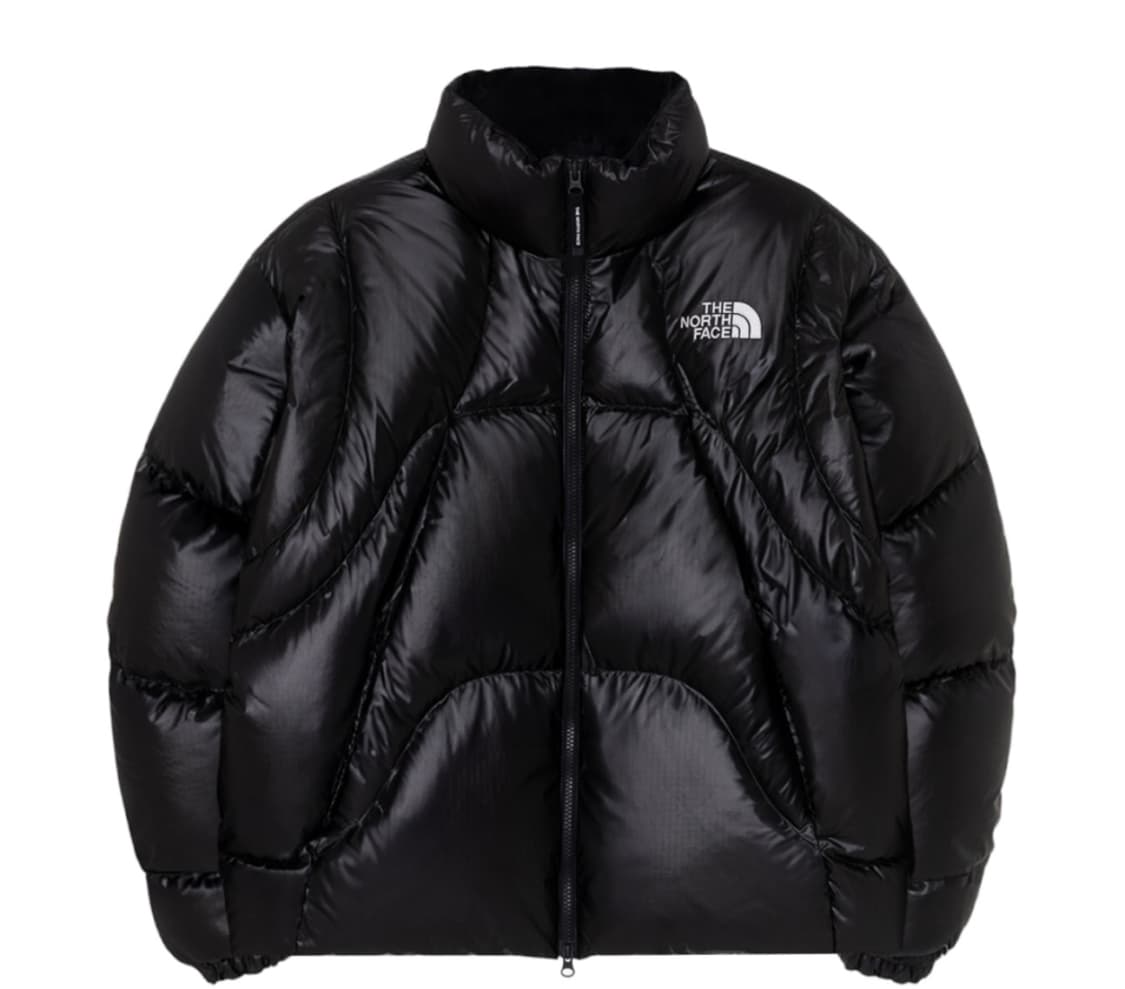 노스페이스 화이트라벨 웨이브 RDS 다운 자켓 블랙 상품이미지1