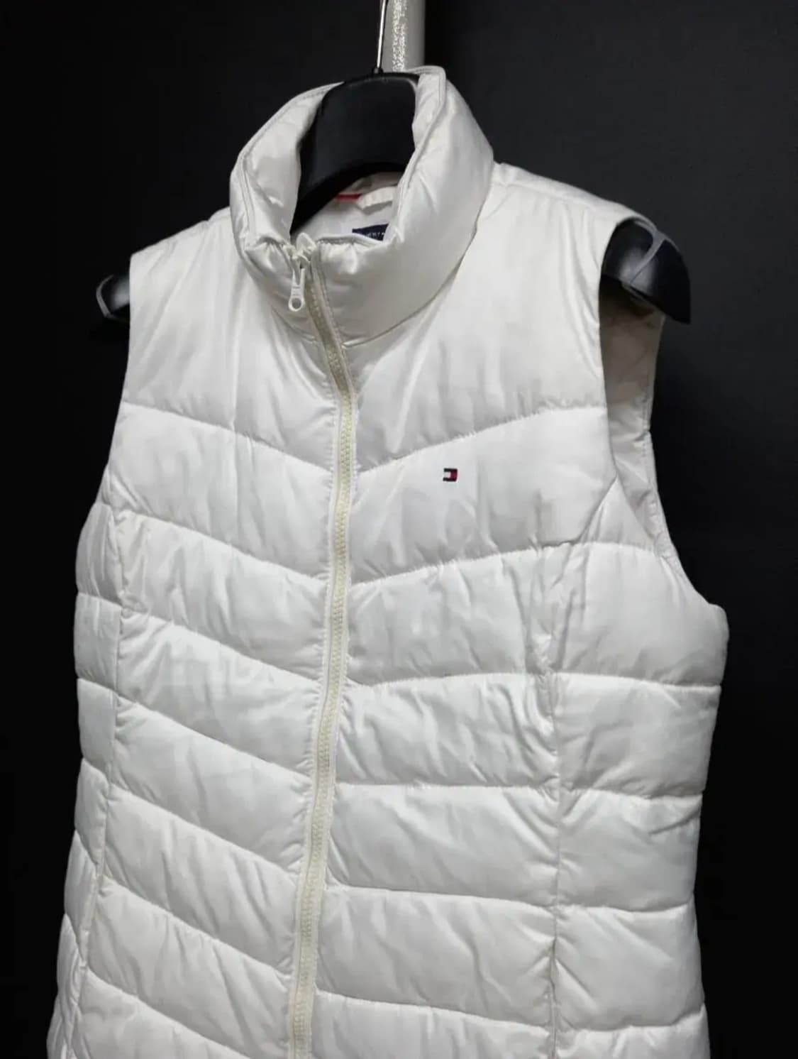 타미힐피거 화이트 패딩 베스트 55 44 상품이미지4