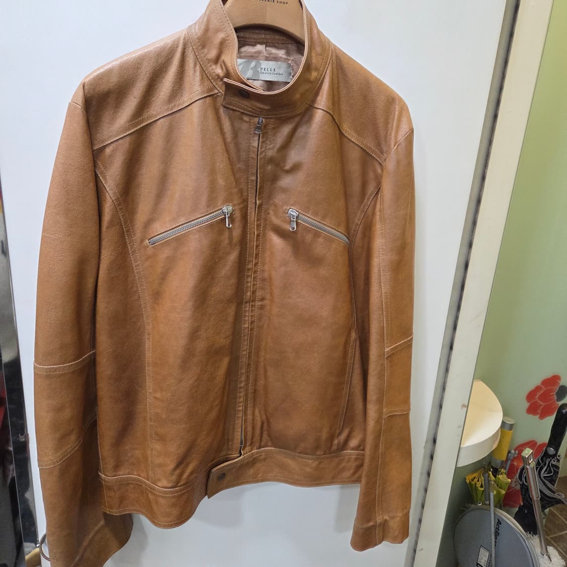 이태리 가죽 자켓 상품이미지1