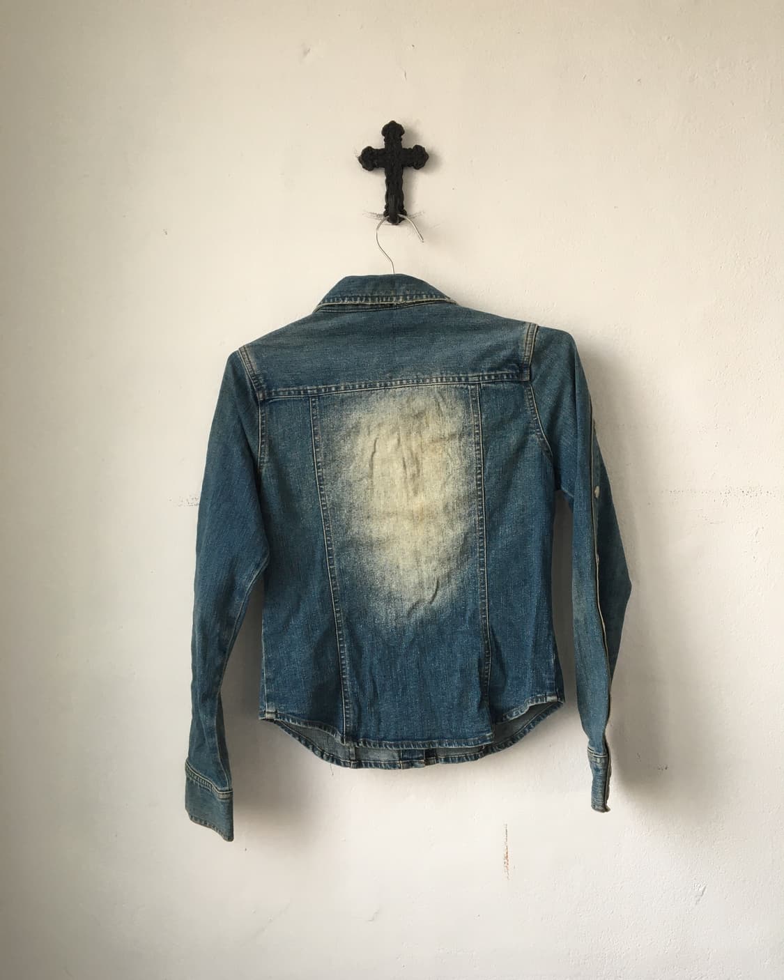Button point denim jacket 상품이미지2