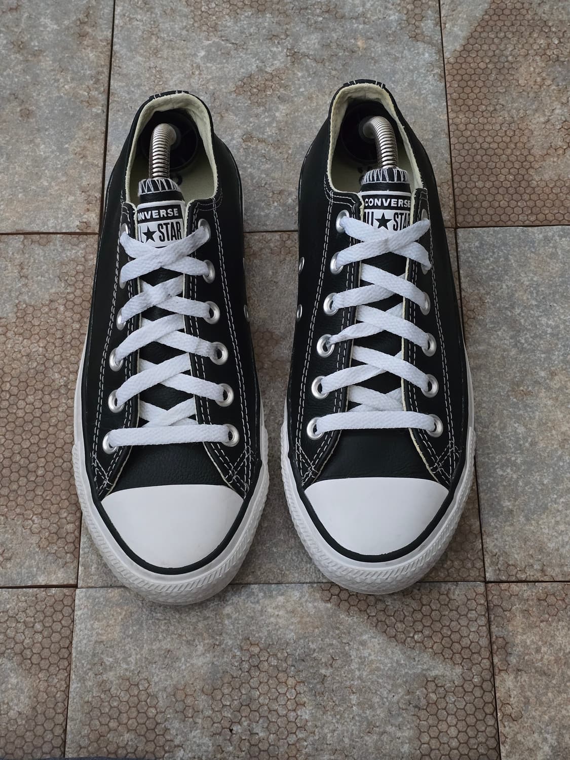 (245)컨버스 척테일러 올스타 로우 레더 상품이미지2