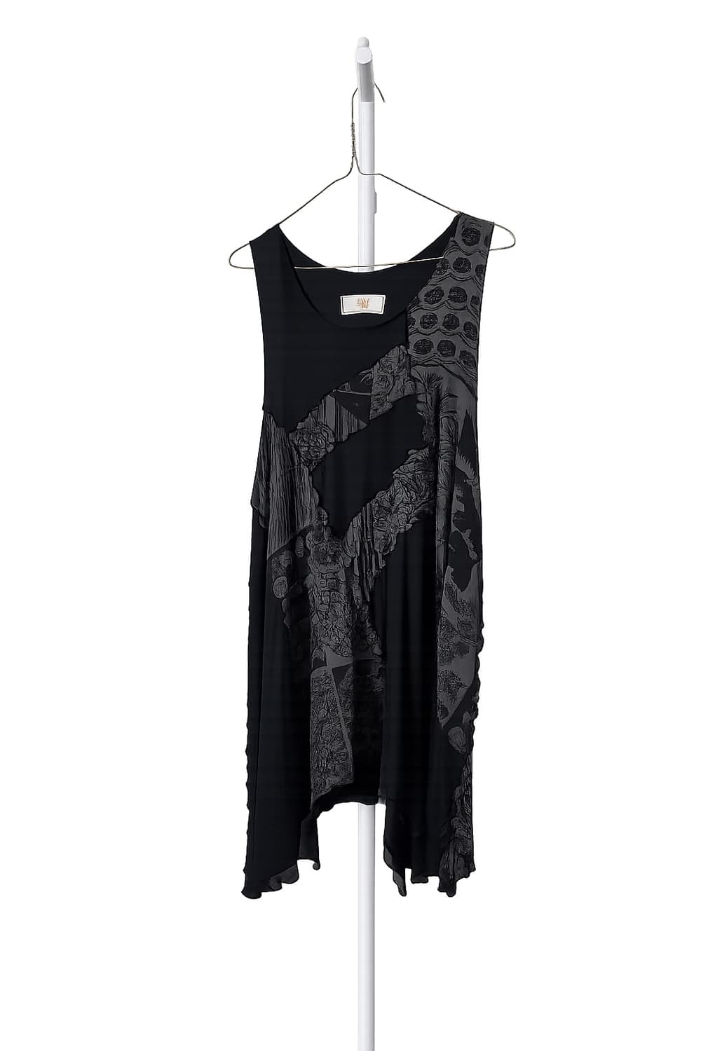 에스닉 패치워크 언발 튜닉 원피스 상품이미지1