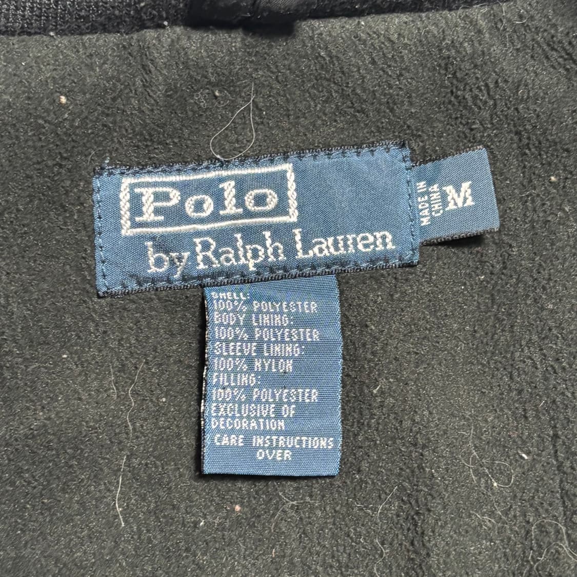 M 폴로랄프로렌 레드 포니 블랙 페리 자켓 상품이미지4