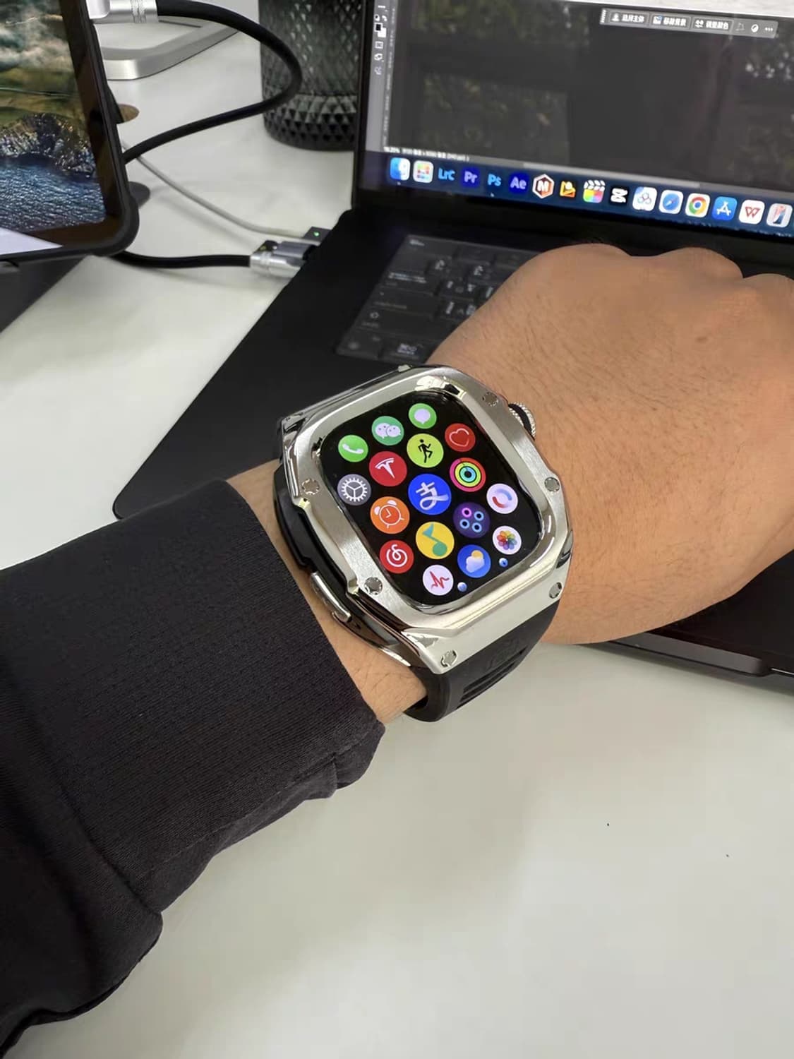 애플 워치 울트라 49mm 리차드 밀 스타일 프리미 엄 상품이미지3