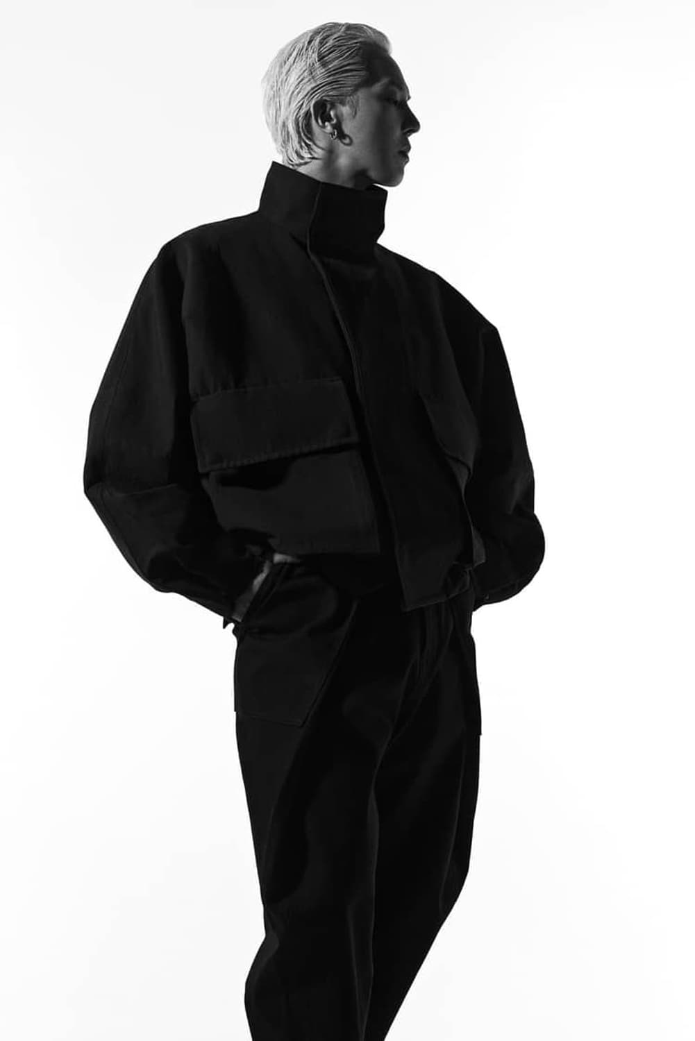 송지오 SONGZIO 오버핏 크롭 자켓 상품이미지1