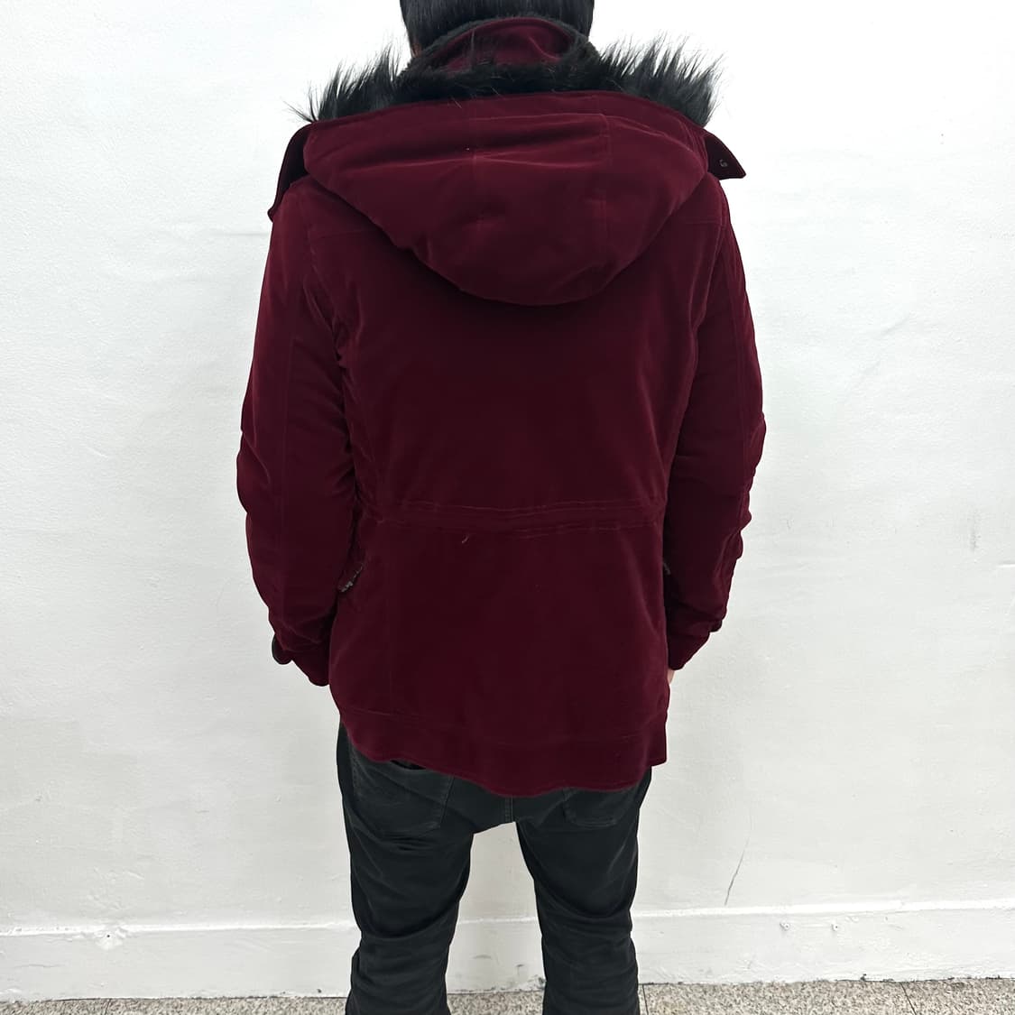 Semantic design velvet fur jacket  상품이미지3