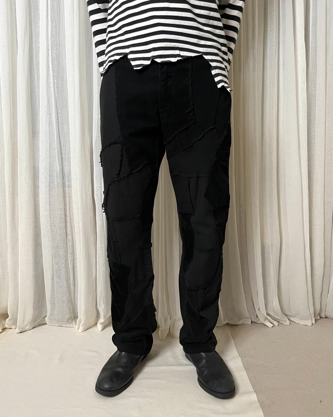 꼼데가르송 옴므플러스 패치워크 팬츠 comme des garcons 상품이미지8