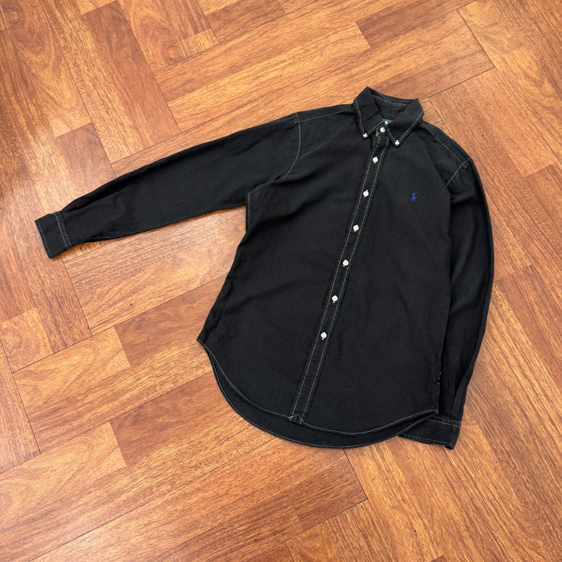 S(95) 폴로 랄프로렌 클래식핏 체크 남방셔츠  상품이미지2