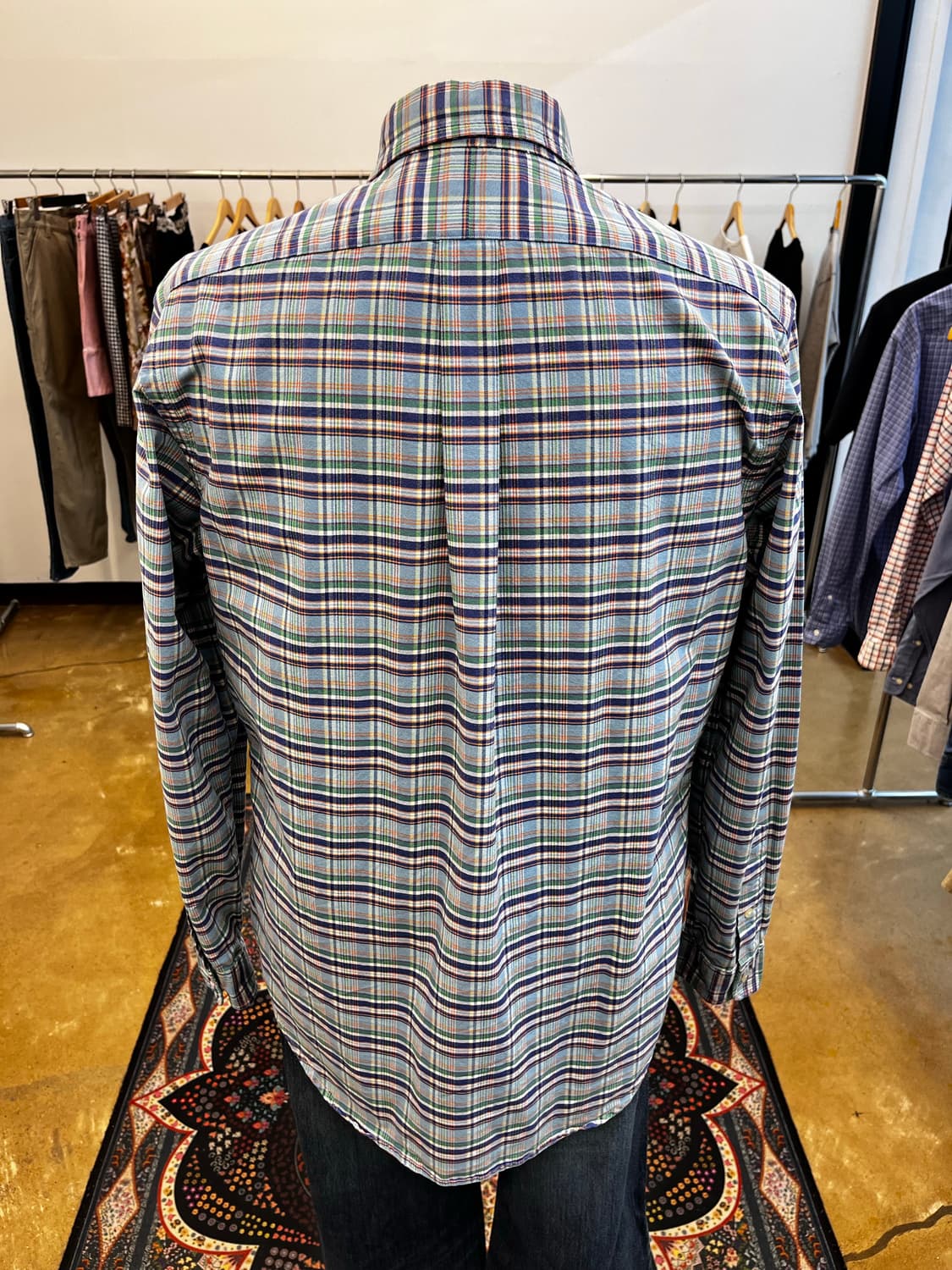 폴로 랄프 로렌 체크 셔츠 멀티 상품이미지4