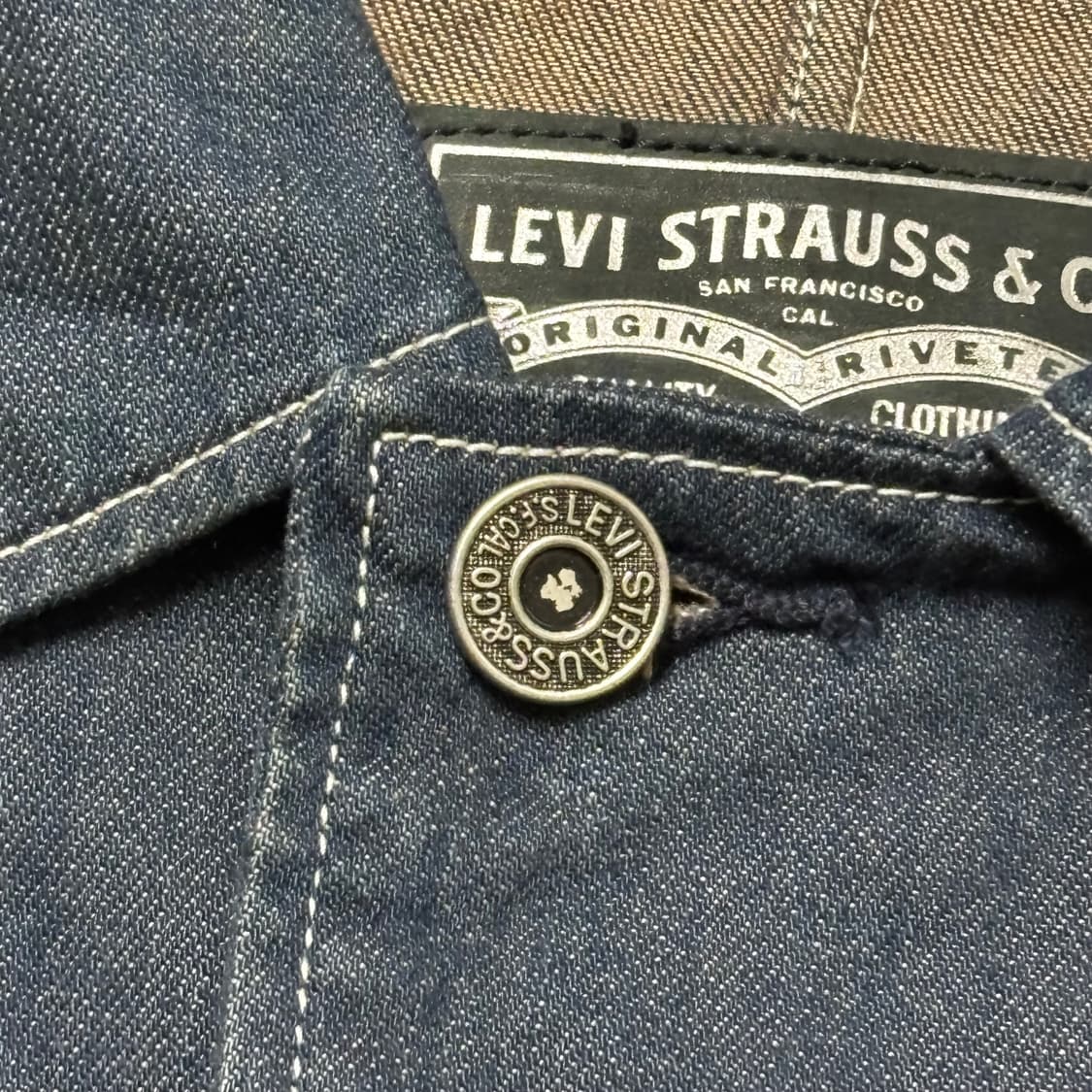 Levi’s Denim Chore Jacket 리바이스 데님 커버올 상품이미지6