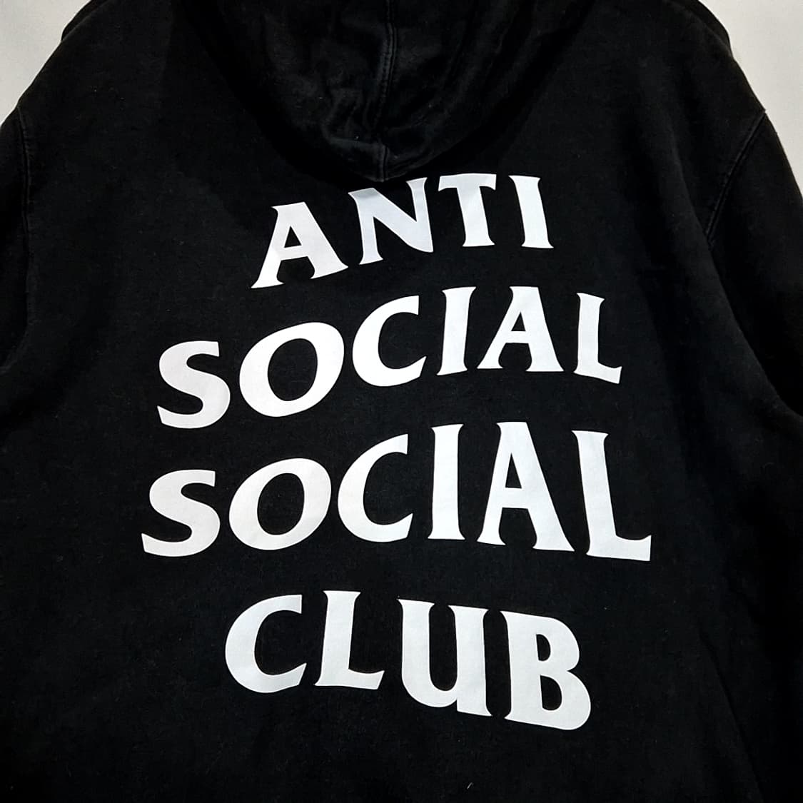 Anti Social Social Club 안티소셜소셜클럽 빅 로고 후드 상품이미지3
