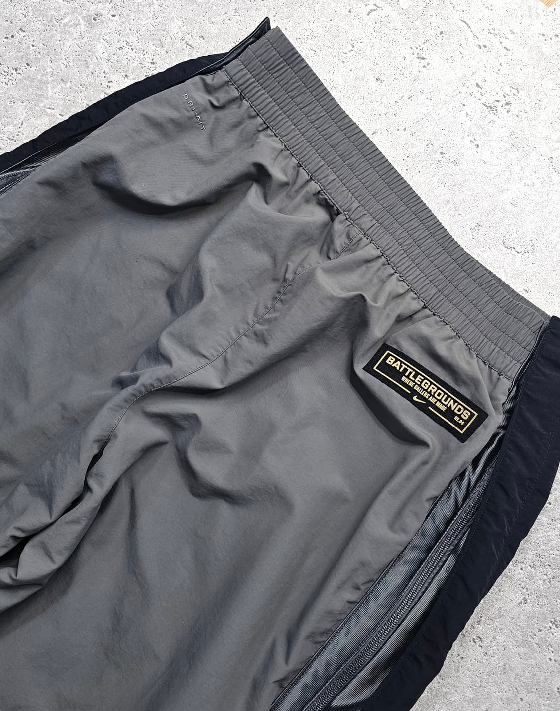 대장 나이키 그레이x블랙 트랙팬츠 바람막이 와이드 바지 상품이미지3