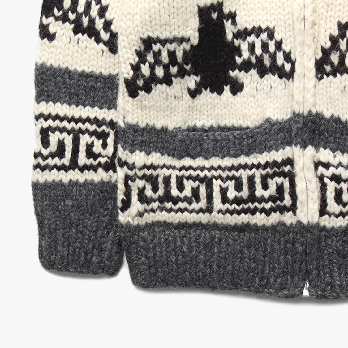  KANATA "Grey Knit Zip-up" 상품이미지3