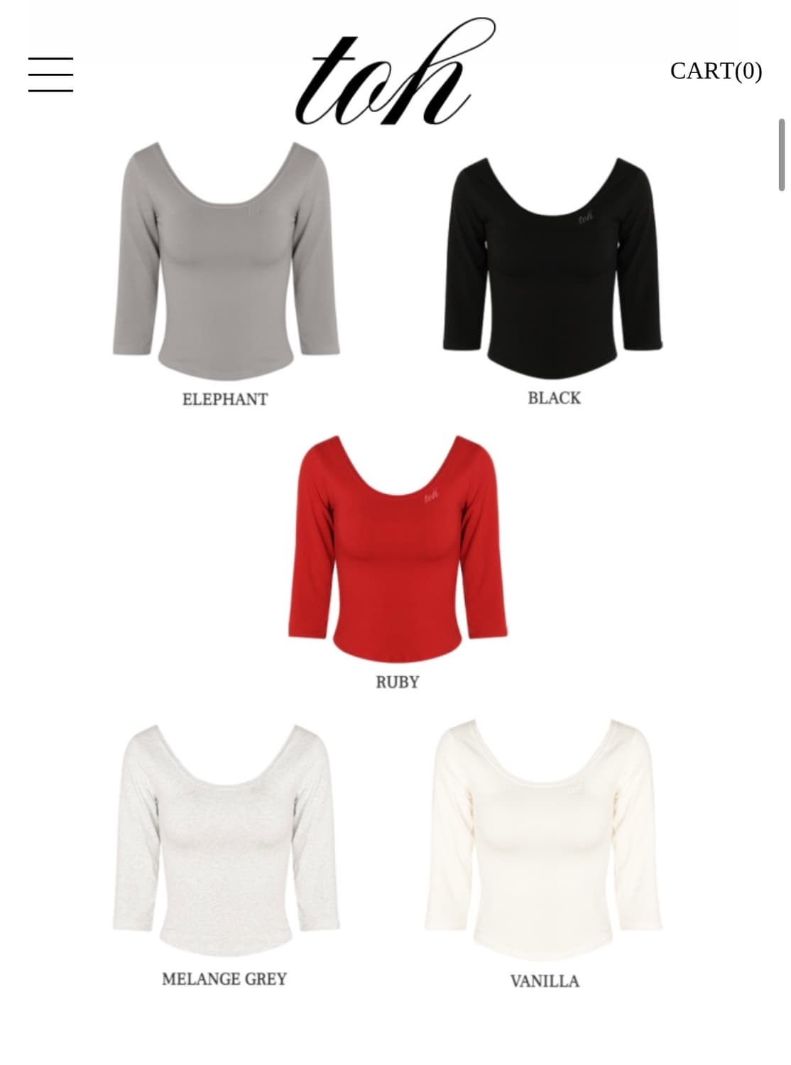 Toh) U are Tee BK F 상품이미지2