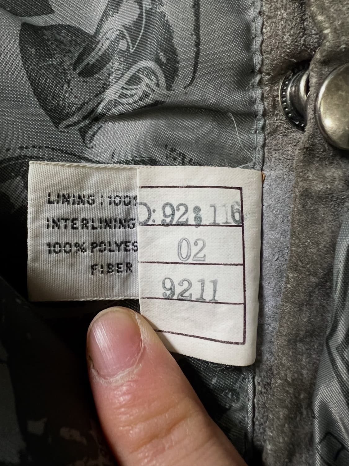 90s 할리데이비슨 스웨이드 가죽자켓 상품이미지7