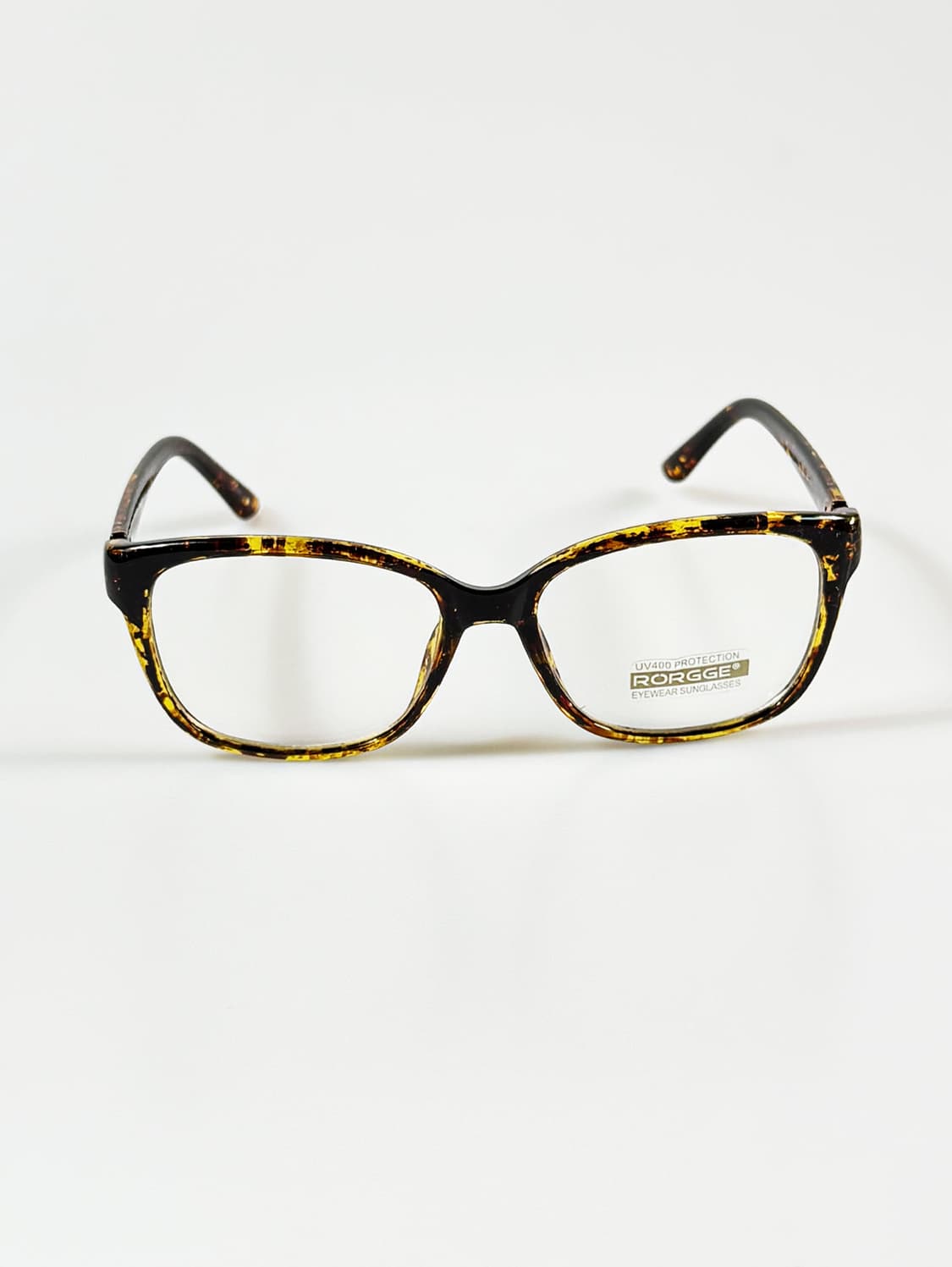 RORGGE 토터스쉘 뿔테 스퀘어 프레임 빈티지 안경 상품이미지1