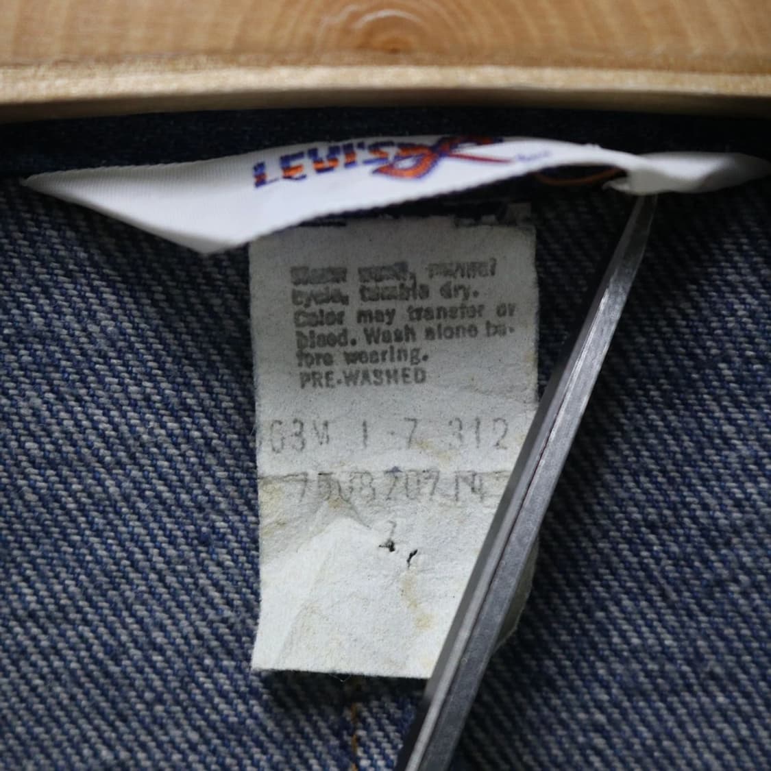 70'S LEVI'S ORANGE TAB 청 자켓 58411 상품이미지9