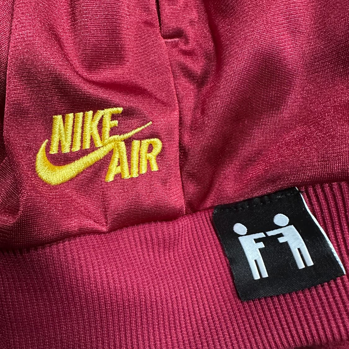 ✨ (바배) 나이키 버건디 골드 배색 후드 집업 (앞뒤지퍼)  상품이미지6