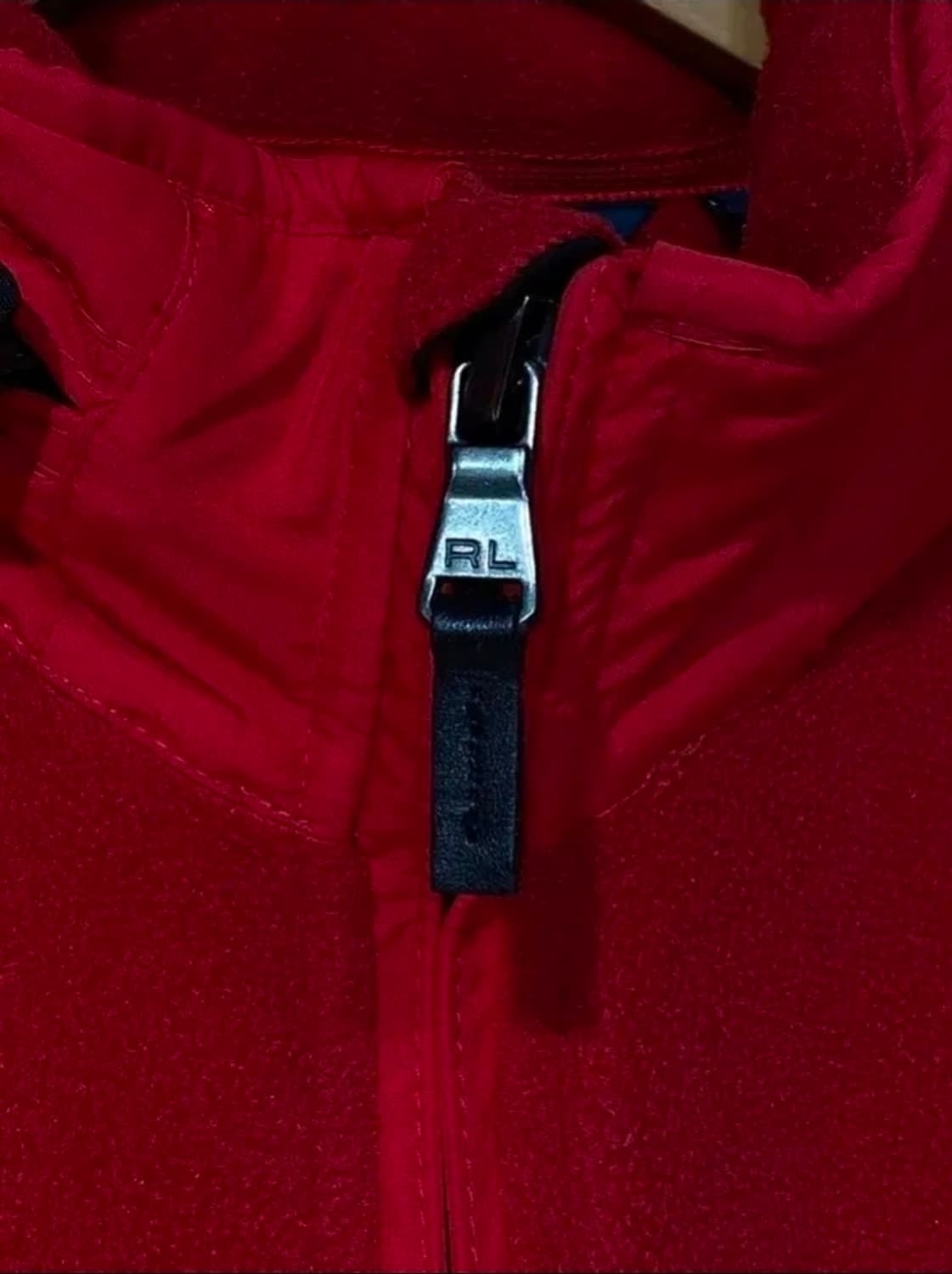 폴로 랄프로렌 레드 폴라텍 자켓 상품이미지5