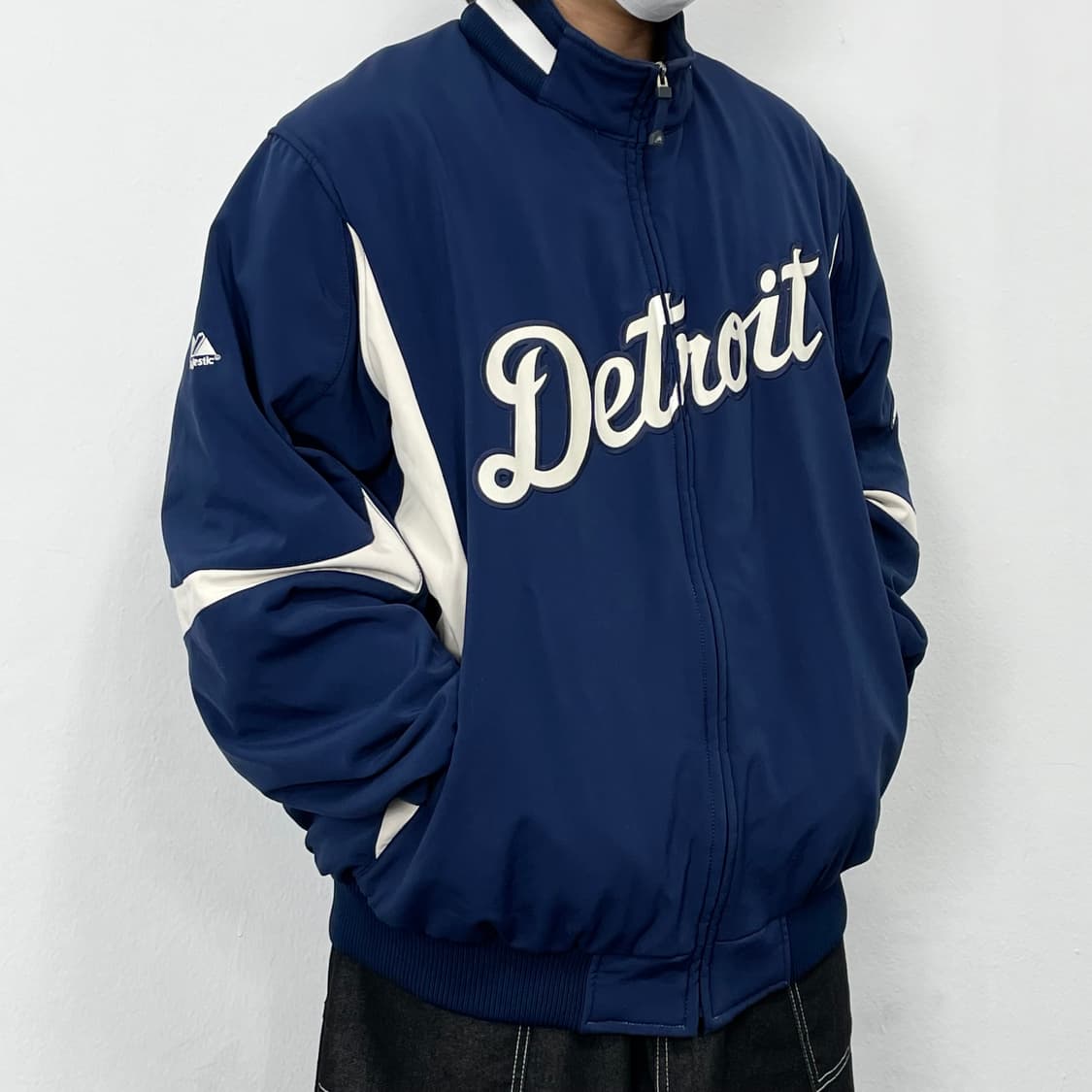 XL(2XL) 마제스틱 디트로이트 바시티 자켓 상품이미지3