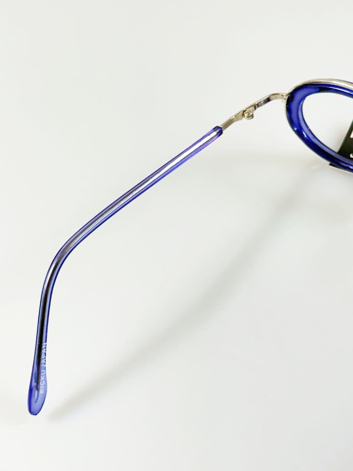 90s KICKU JAPAN 라운드 오벌 콤비네이션 빈티지 안경 상품이미지7