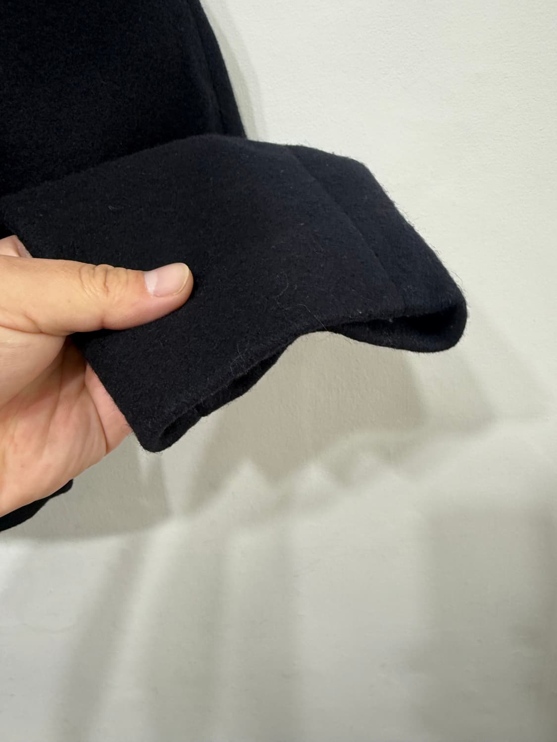 문선 MOONSUN 울 브이넥 블라우스 free 상품이미지5