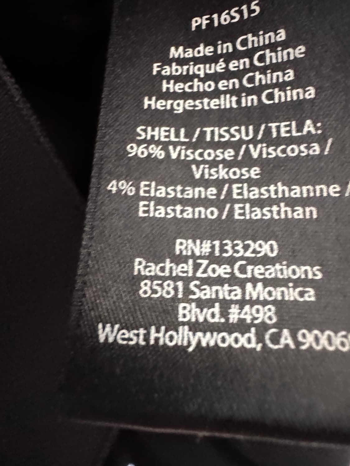 새상품 Rachel Zoe 블랙 A라인 스커트 Size 4(55사이즈) 상품이미지8