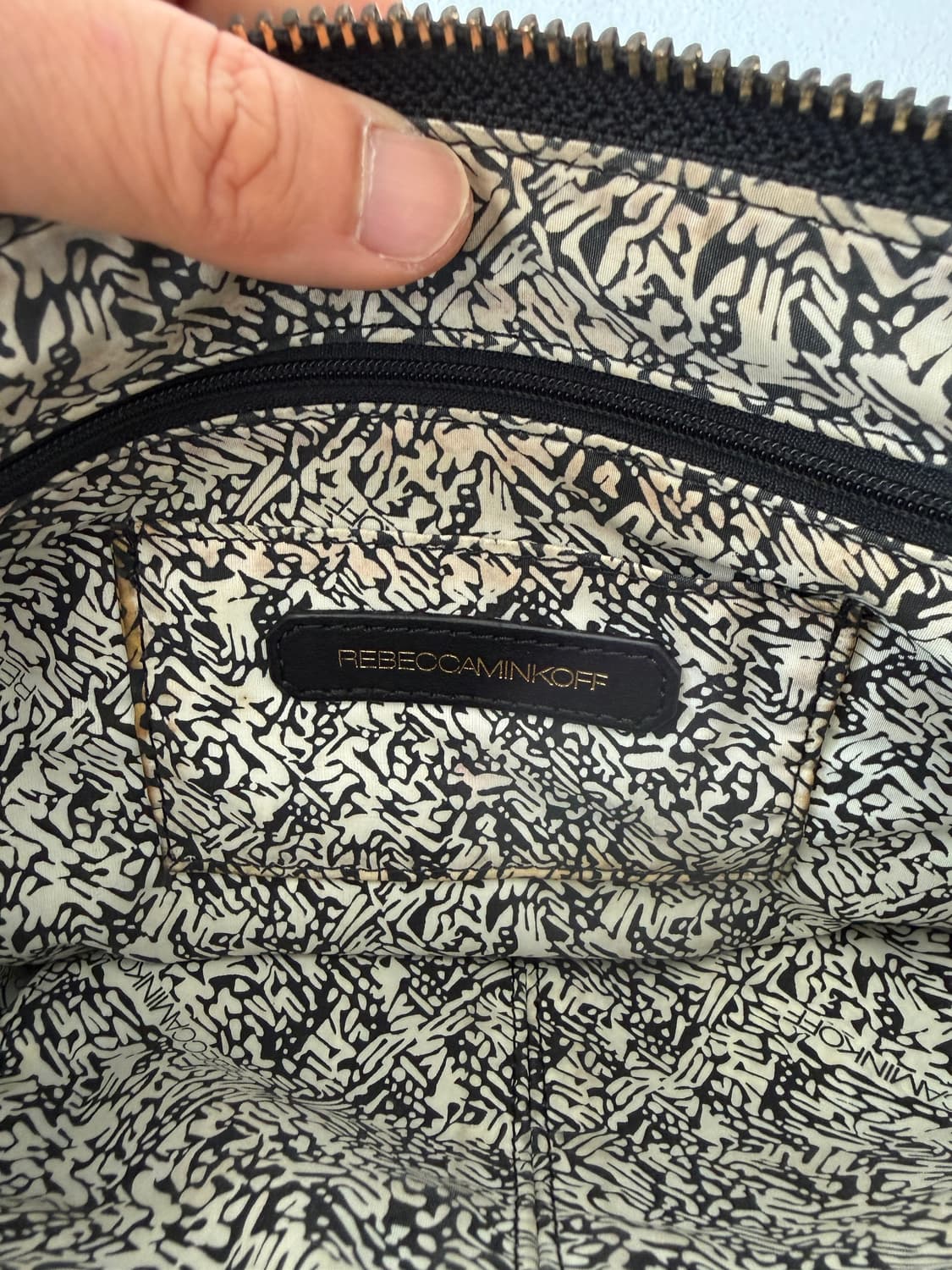 Pre owned 레더 토트 크로스백 상품이미지10