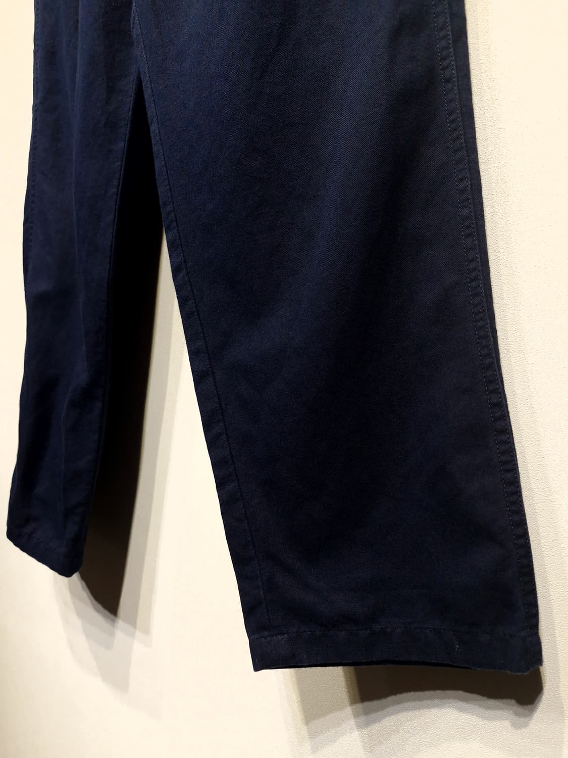 아르켓(ARKET)드로스트링 웨이스트밴드 린넨 팬츠 네이비 상품이미지4