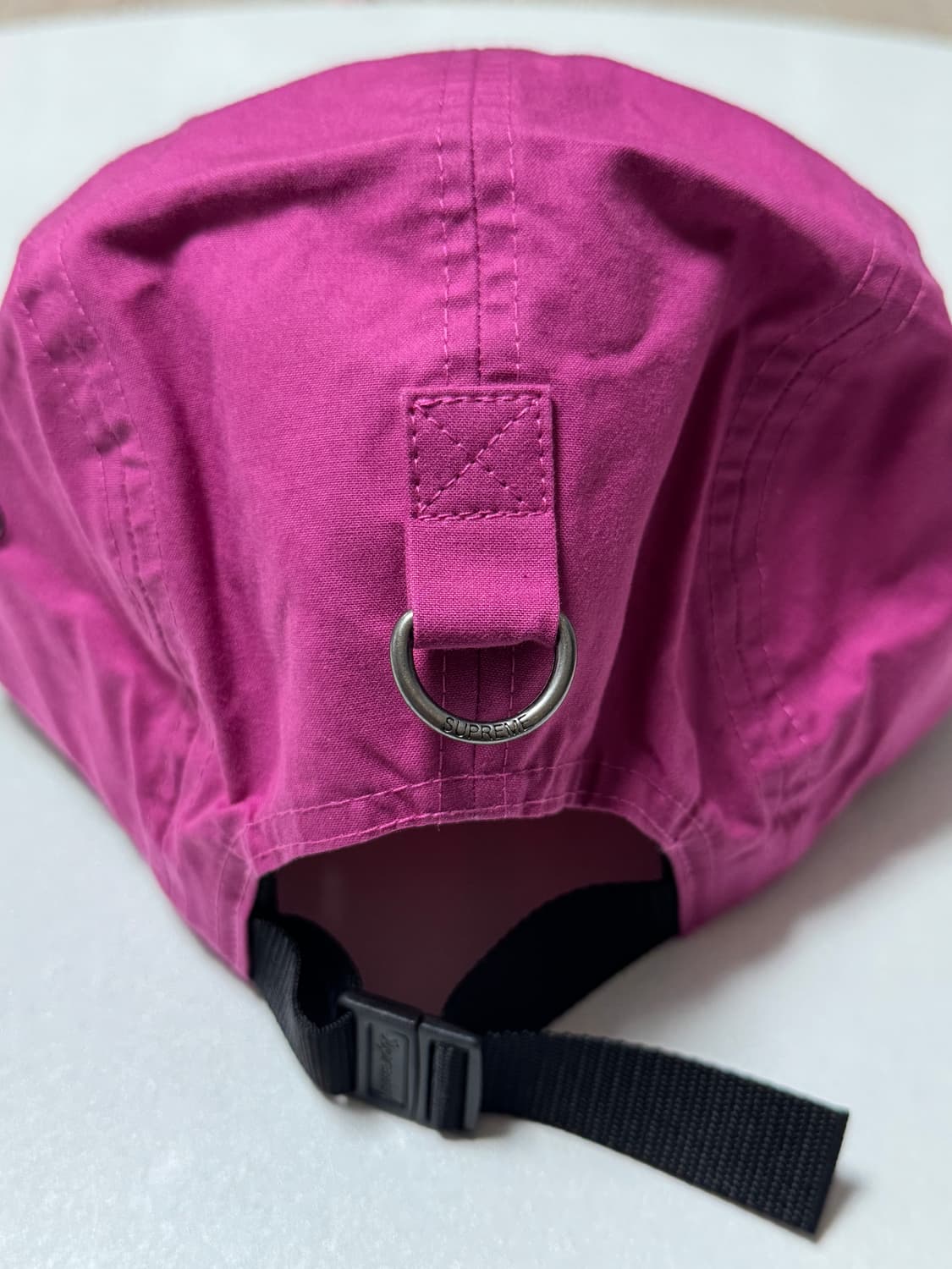 슈프림 왁스 코튼 캠프캡 마젠타  23FW 상품이미지2