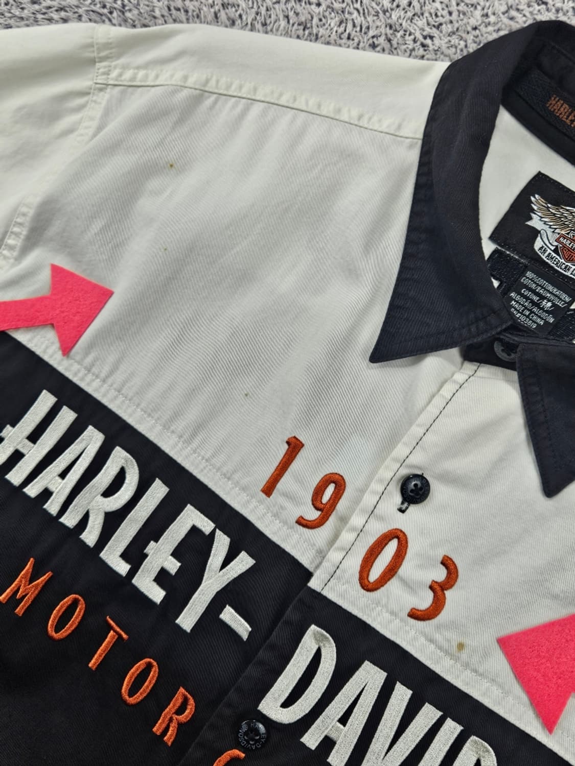 할리데이비슨 반팔 셔츠 ( XL ) / 11934 상품이미지6