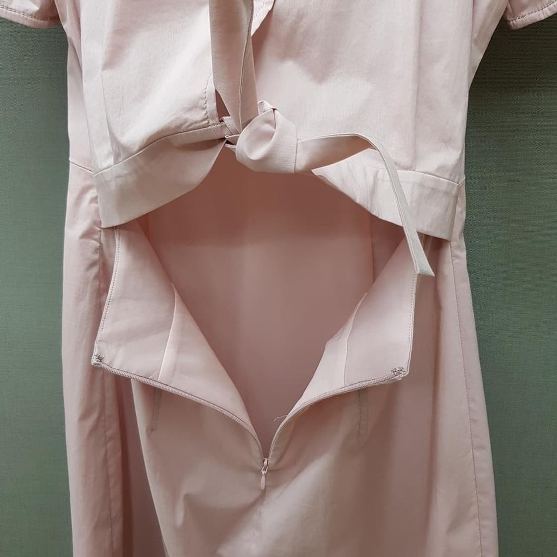 구호플러스 2025 스퀘어넥 미니 원피스 S사이즈 상품이미지6